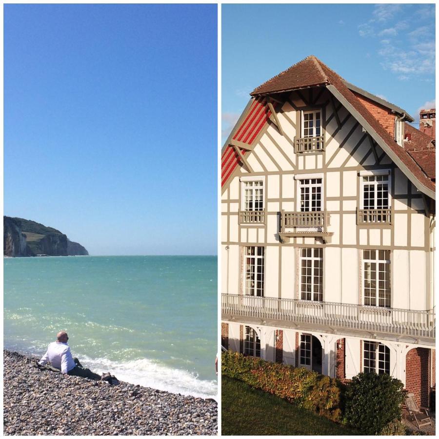 La Plage en Normandie Pourville-sur-Mer Buitenkant foto
