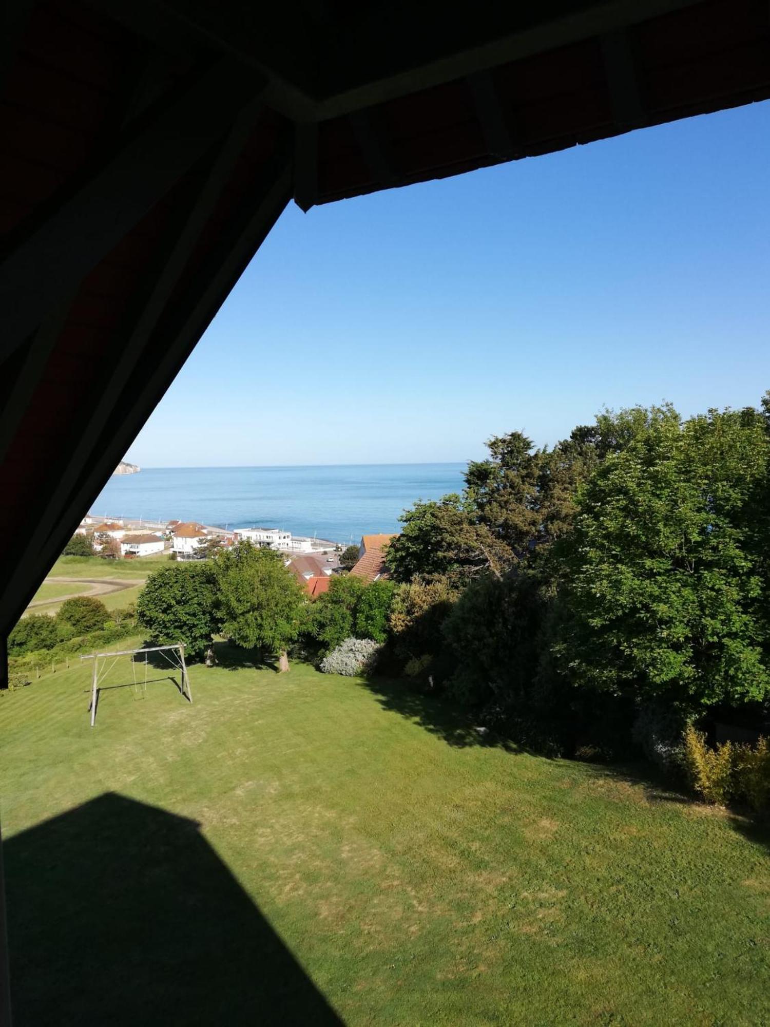 La Plage en Normandie Pourville-sur-Mer Buitenkant foto