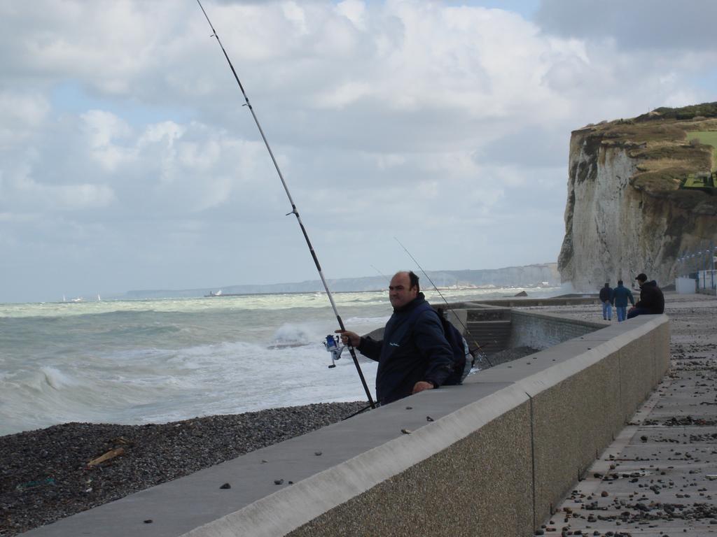 La Plage en Normandie Pourville-sur-Mer Buitenkant foto