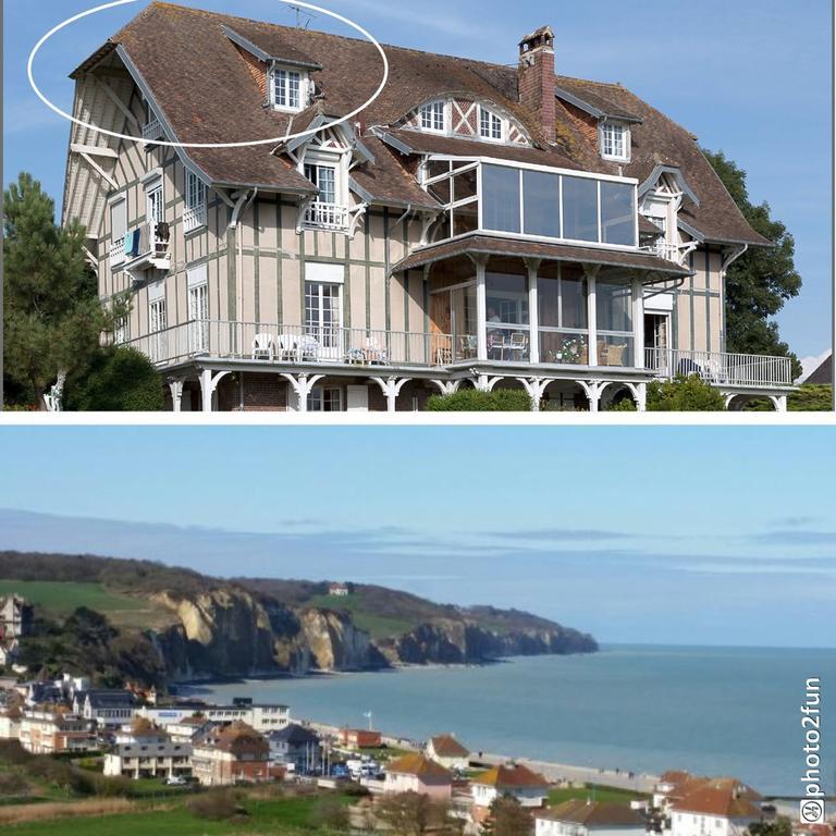 La Plage en Normandie Pourville-sur-Mer Buitenkant foto