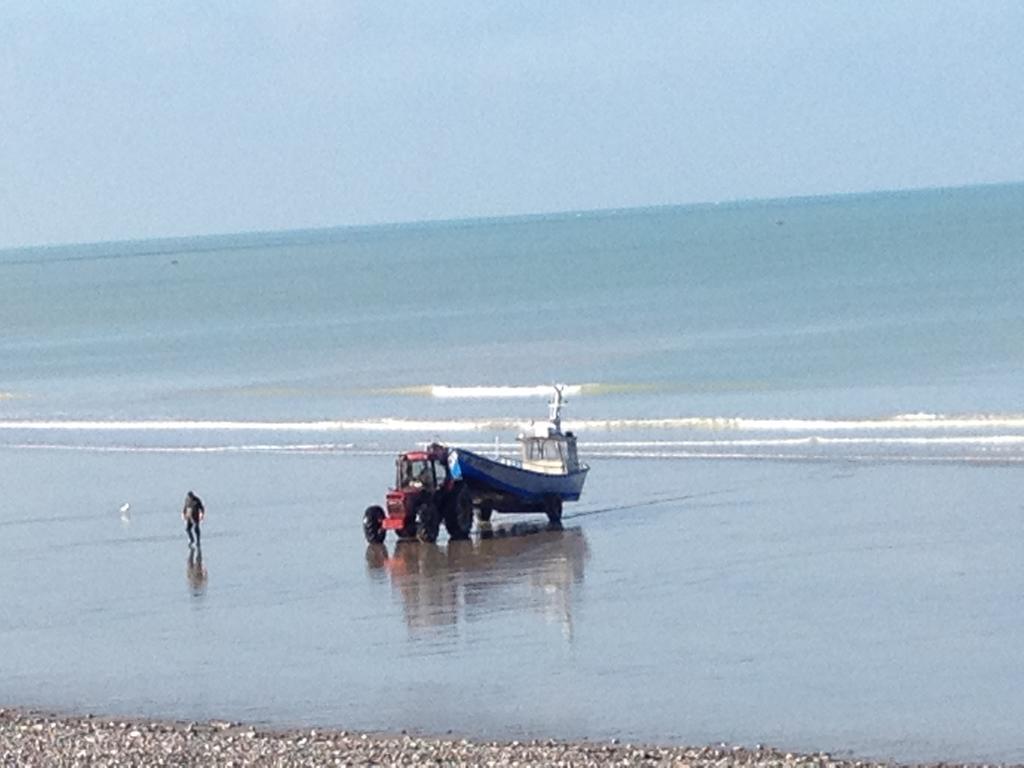 La Plage en Normandie Pourville-sur-Mer Buitenkant foto