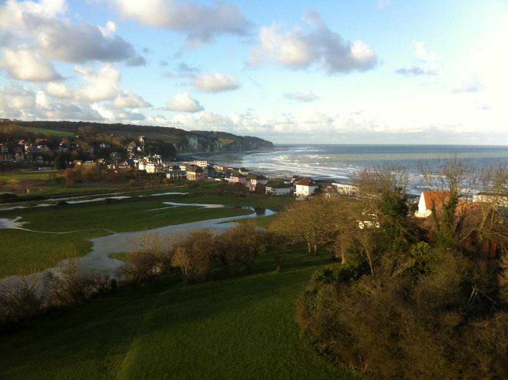 La Plage en Normandie Pourville-sur-Mer Buitenkant foto
